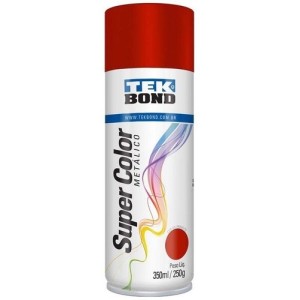 Tinta Spray Vermelho 350ML TEK BOND