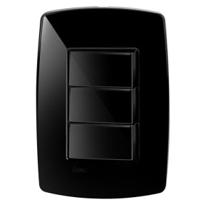 Interruptor Triplo Pérola RADIAL