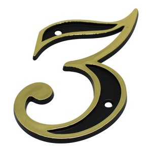 Número Colonial ''3'' C/10 EMAVE